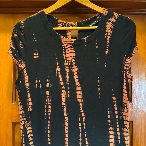 Gyspsy 05 Bamboo Black Abstract Dress Women’s US Small - Picture 2 of 8